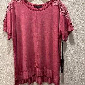Pink Short Sleeve Top